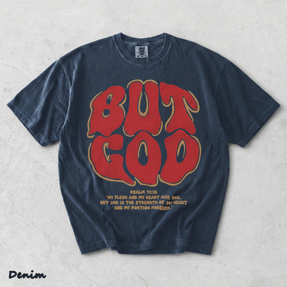 BUT GOD - Denim mockup