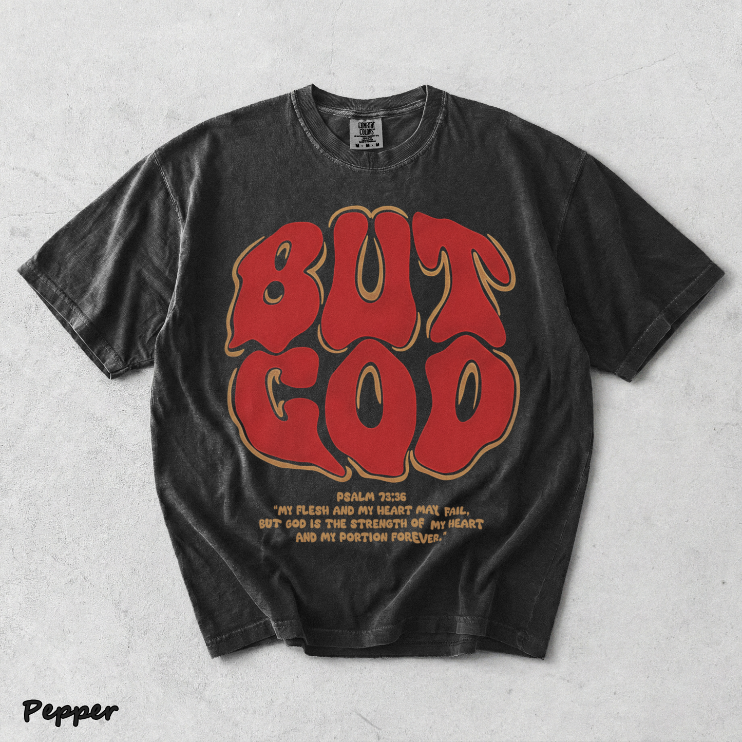 BUT GOD - Pepper mockup