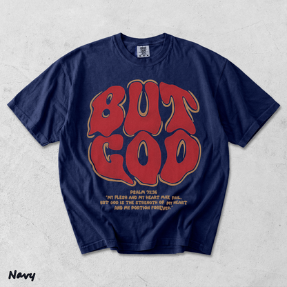 BUT GOD - True Navy mockup