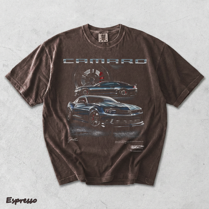 Camaro ZL1 5th Gen T-Shirt back - Espresso mockup