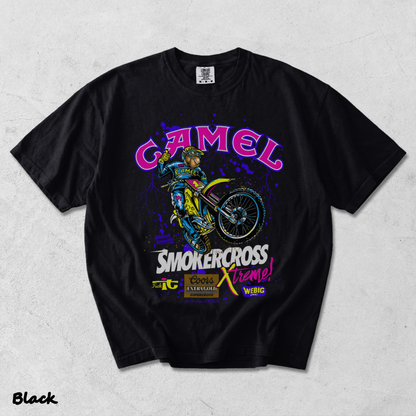 Camel Smokercross Motocross Back 2 - Black mockup