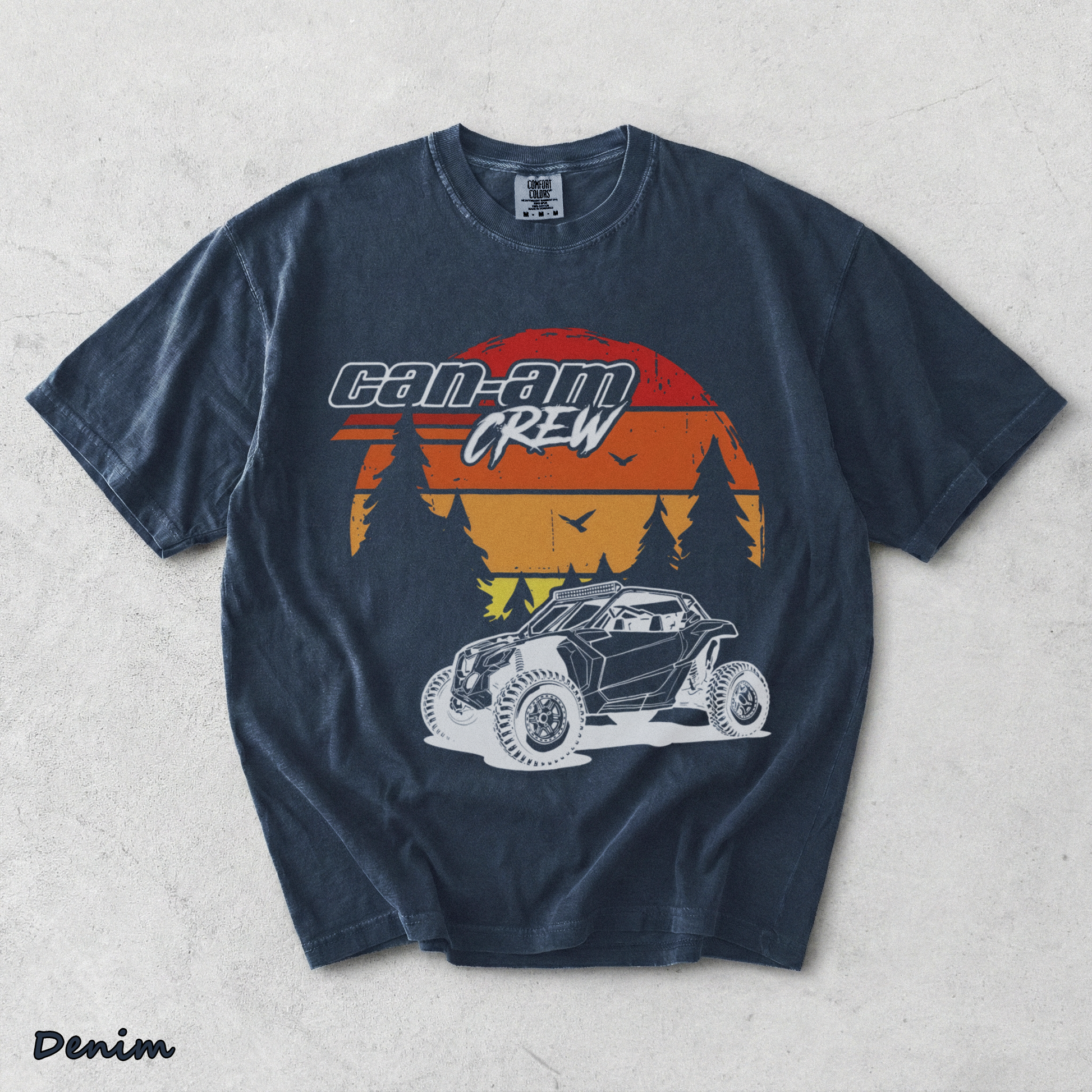 can am crew - Denim mockup