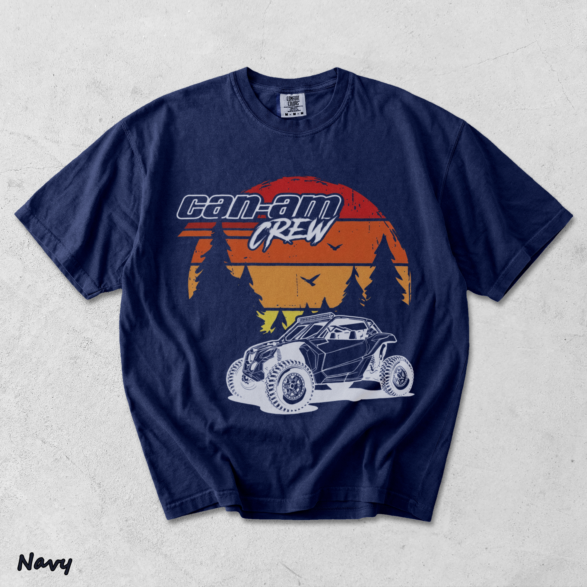 can am crew - True Navy mockup