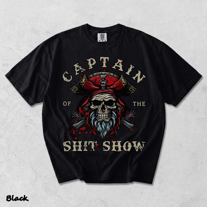 CAPTAIN SHiT SHOW - Black mockup