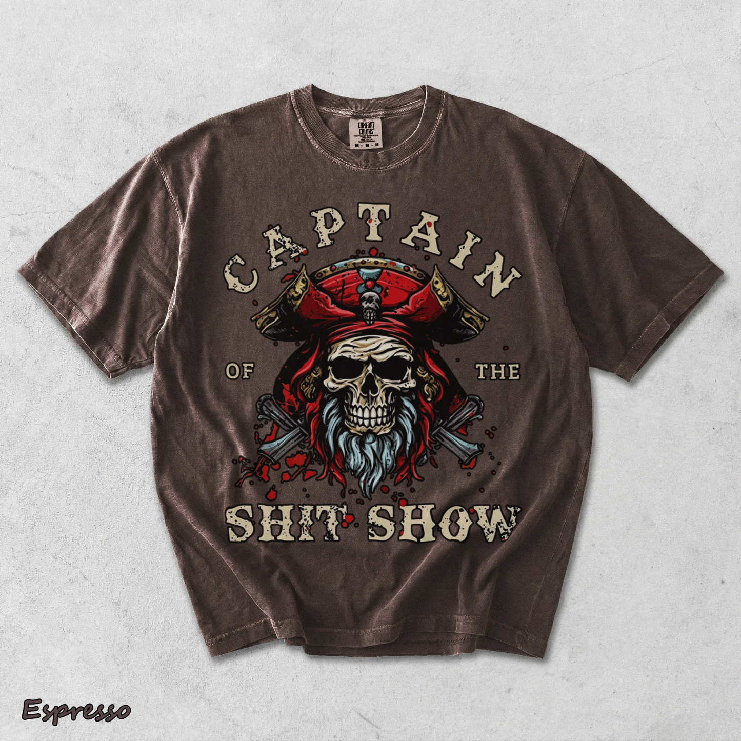 CAPTAIN SHiT SHOW - Espresso mockup