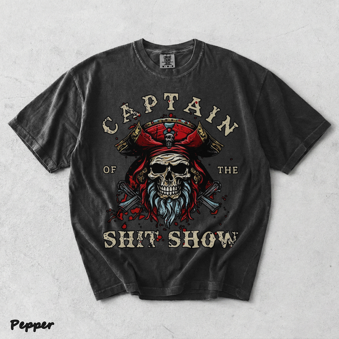 CAPTAIN SHiT SHOW - Pepper mockup