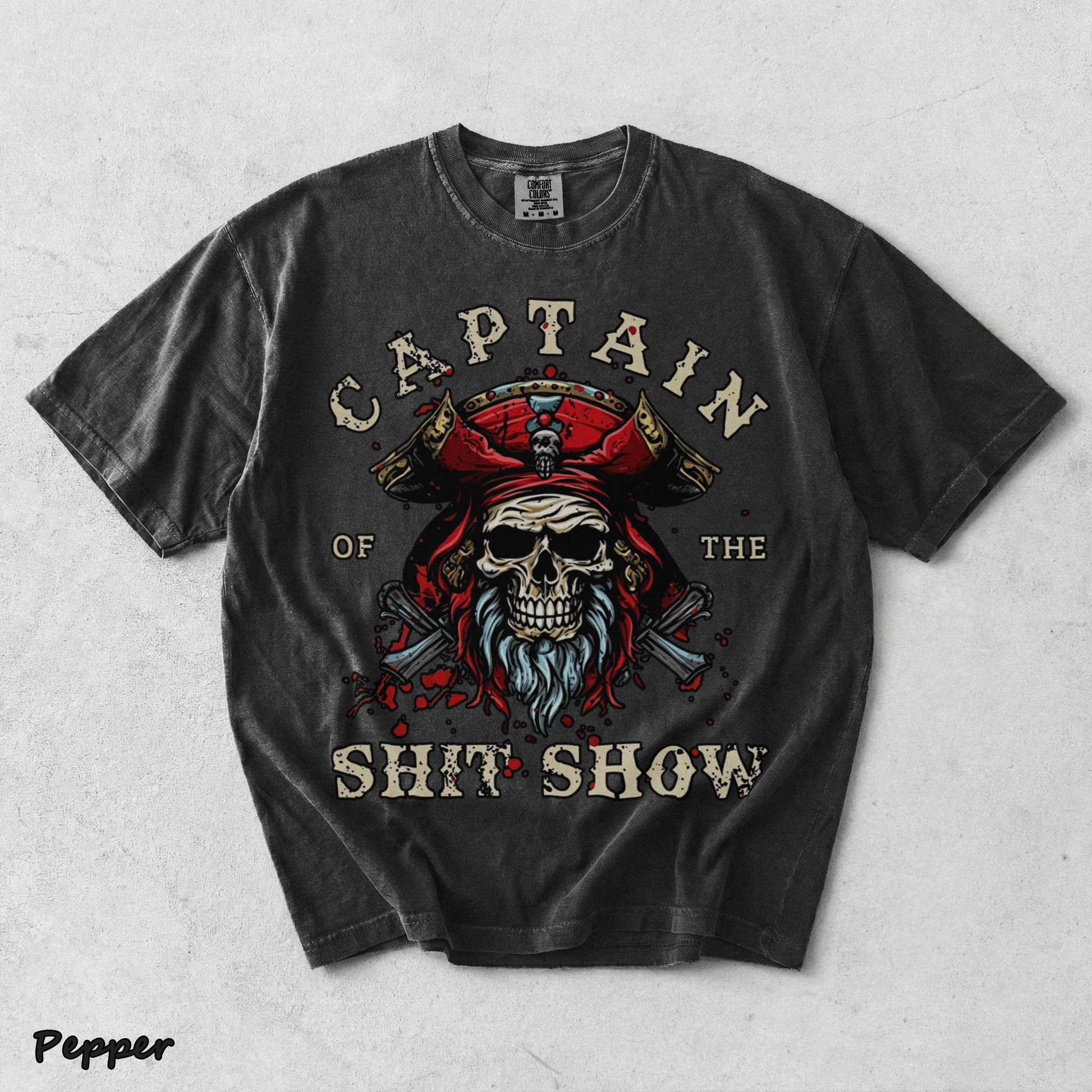 CAPTAIN SHiT SHOW - Pepper mockup