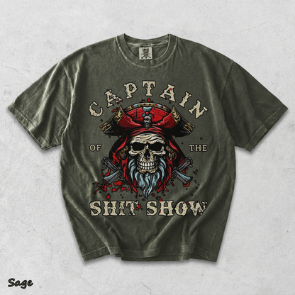 CAPTAIN SHiT SHOW - Sage mockup