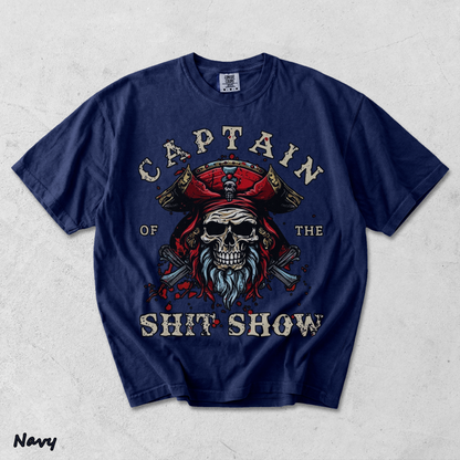 CAPTAIN SHiT SHOW - True Navy mockup
