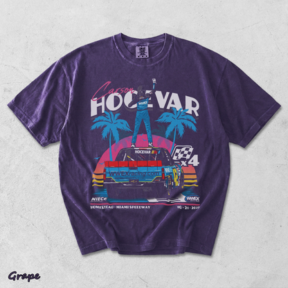 Carson Hocevar Motorsports T - Grape mockup