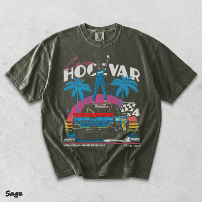Carson Hocevar Motorsports T - Sage mockup