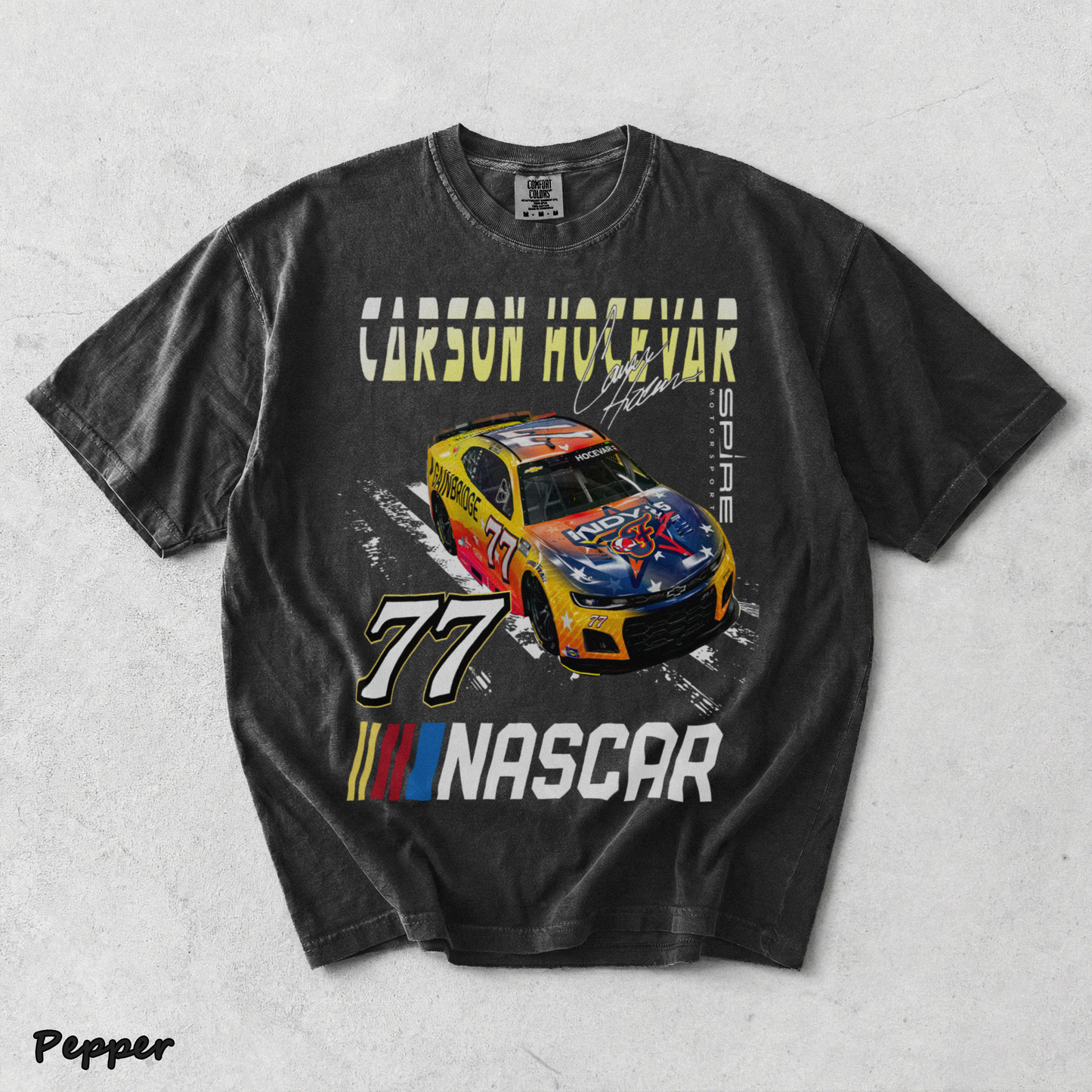 Carson Hocevar - Pepper mockup