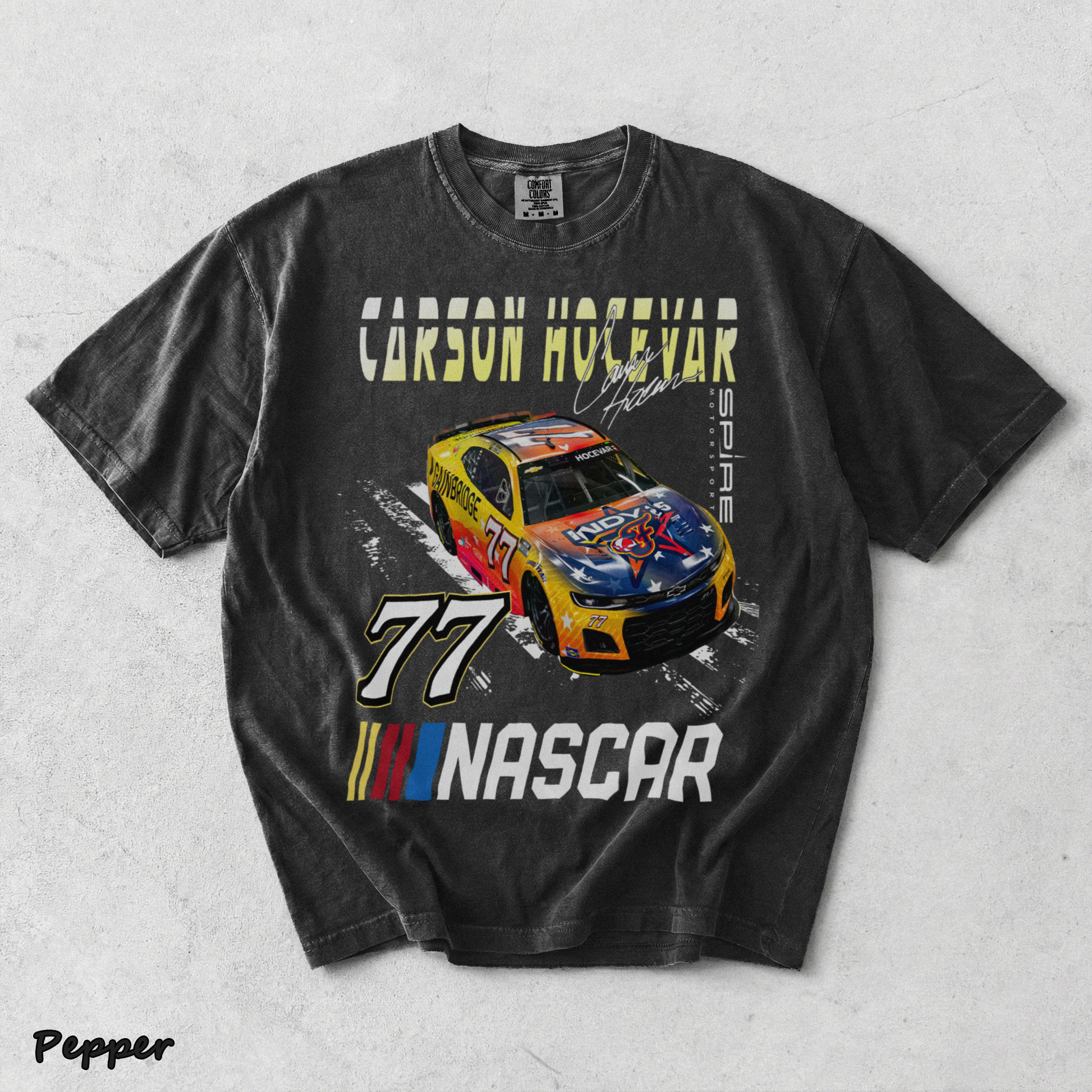 Carson Hocevar - Pepper mockup