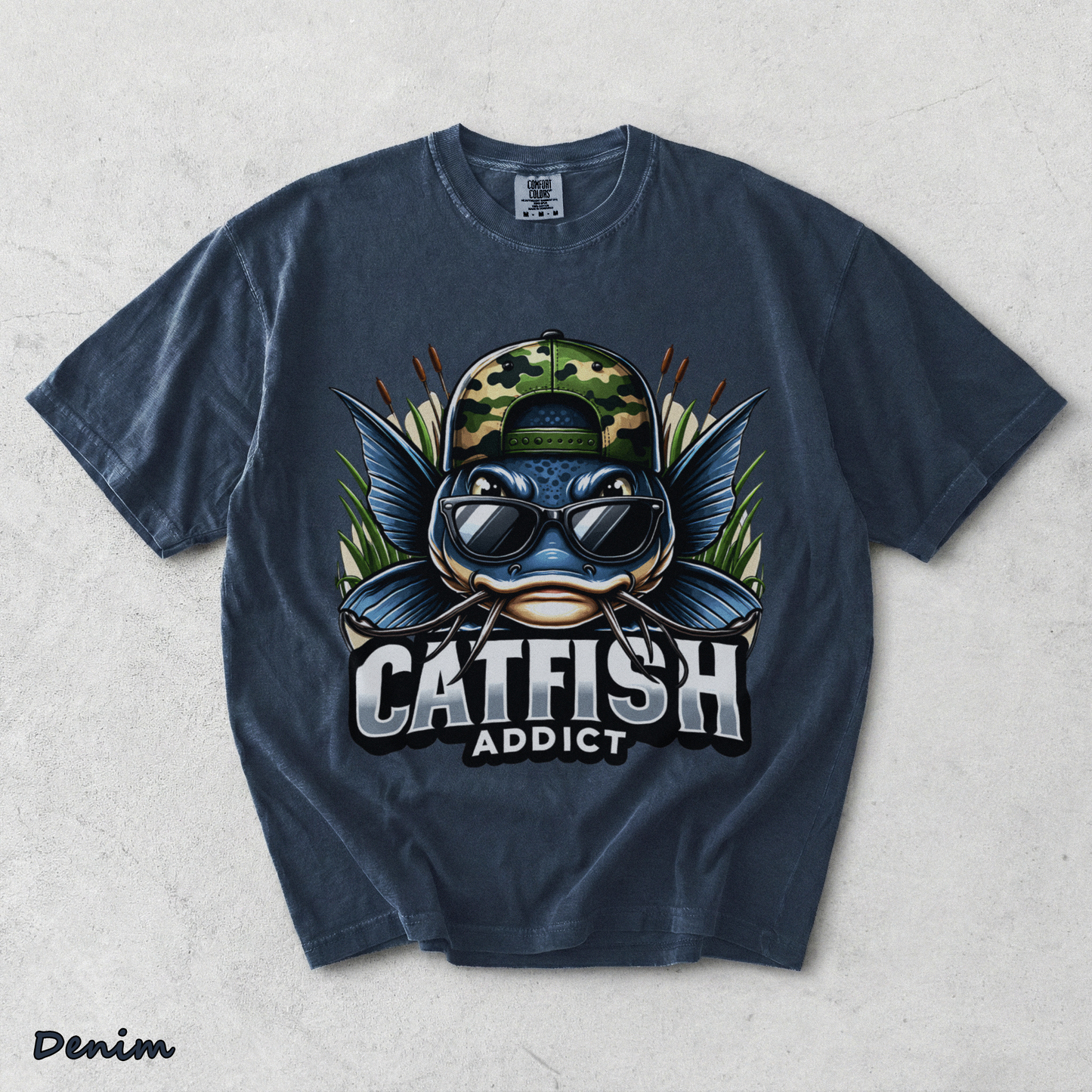 Catfish - Denim mockup