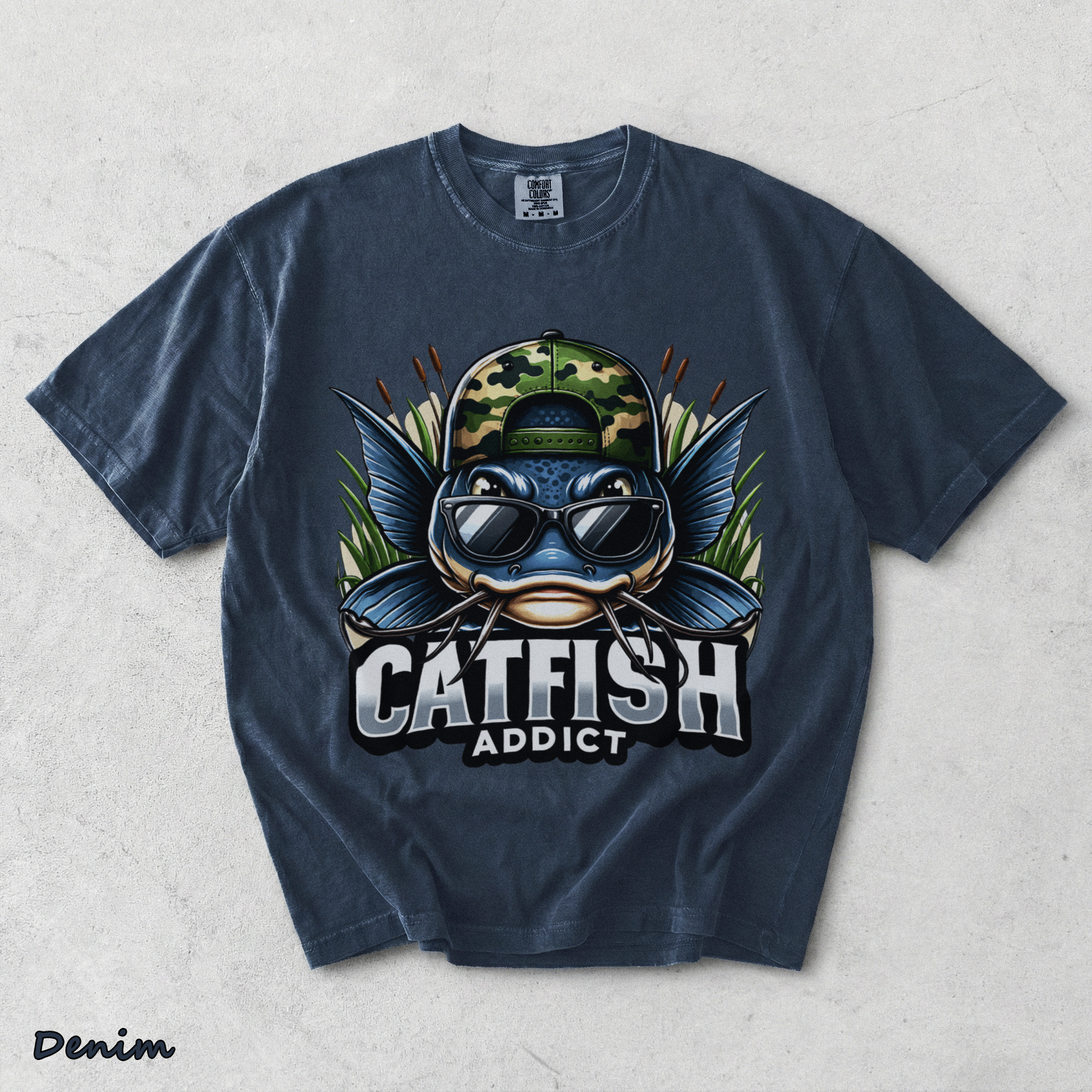 Catfish - Denim mockup