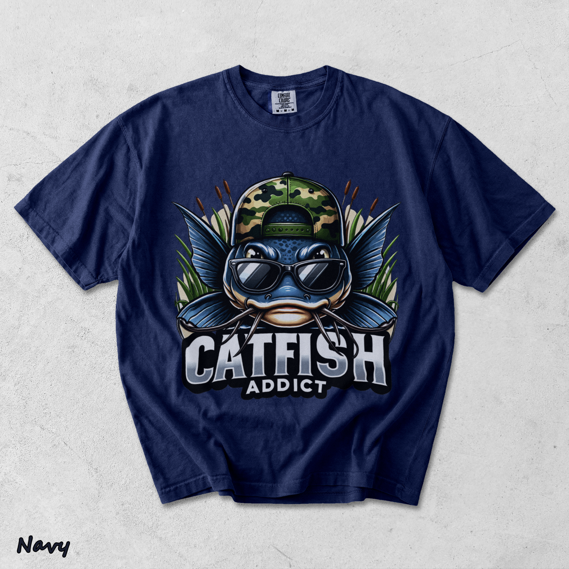 Catfish - True Navy mockup