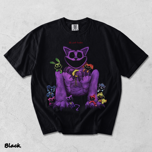 CatNap Poppy Playtime - Black mockup