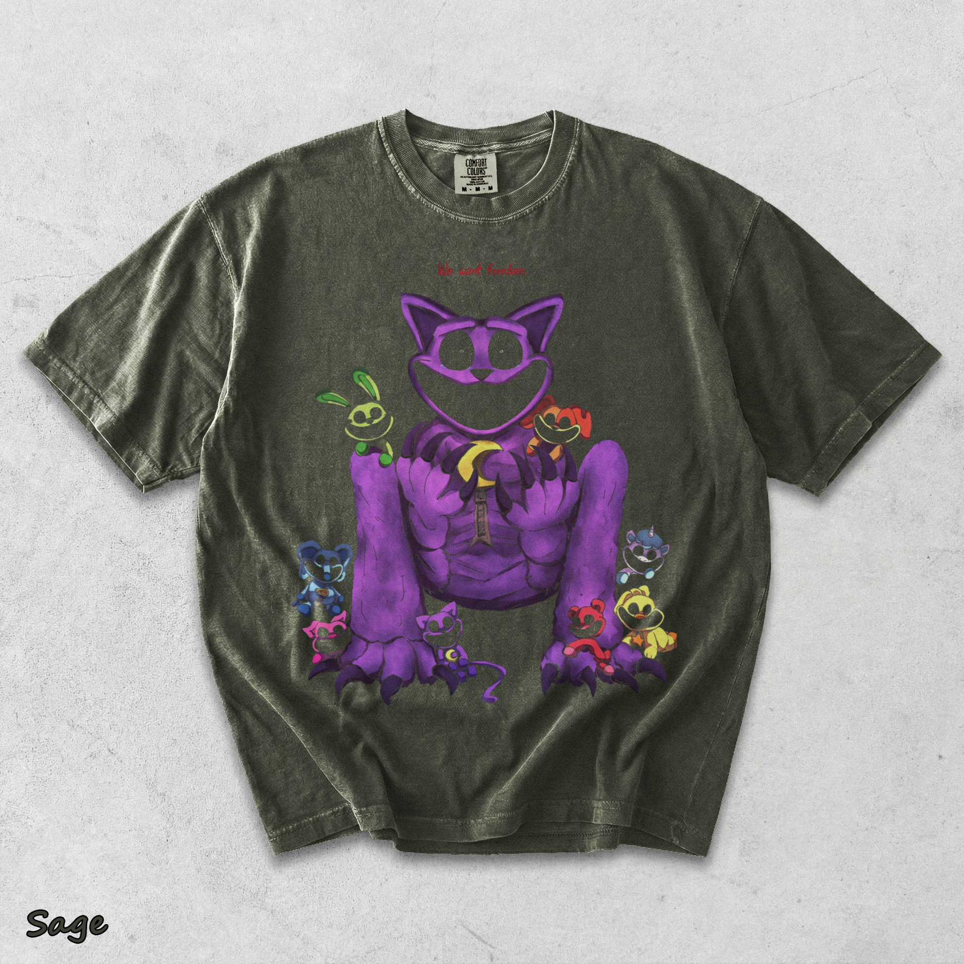 CatNap Poppy Playtime - Sage mockup