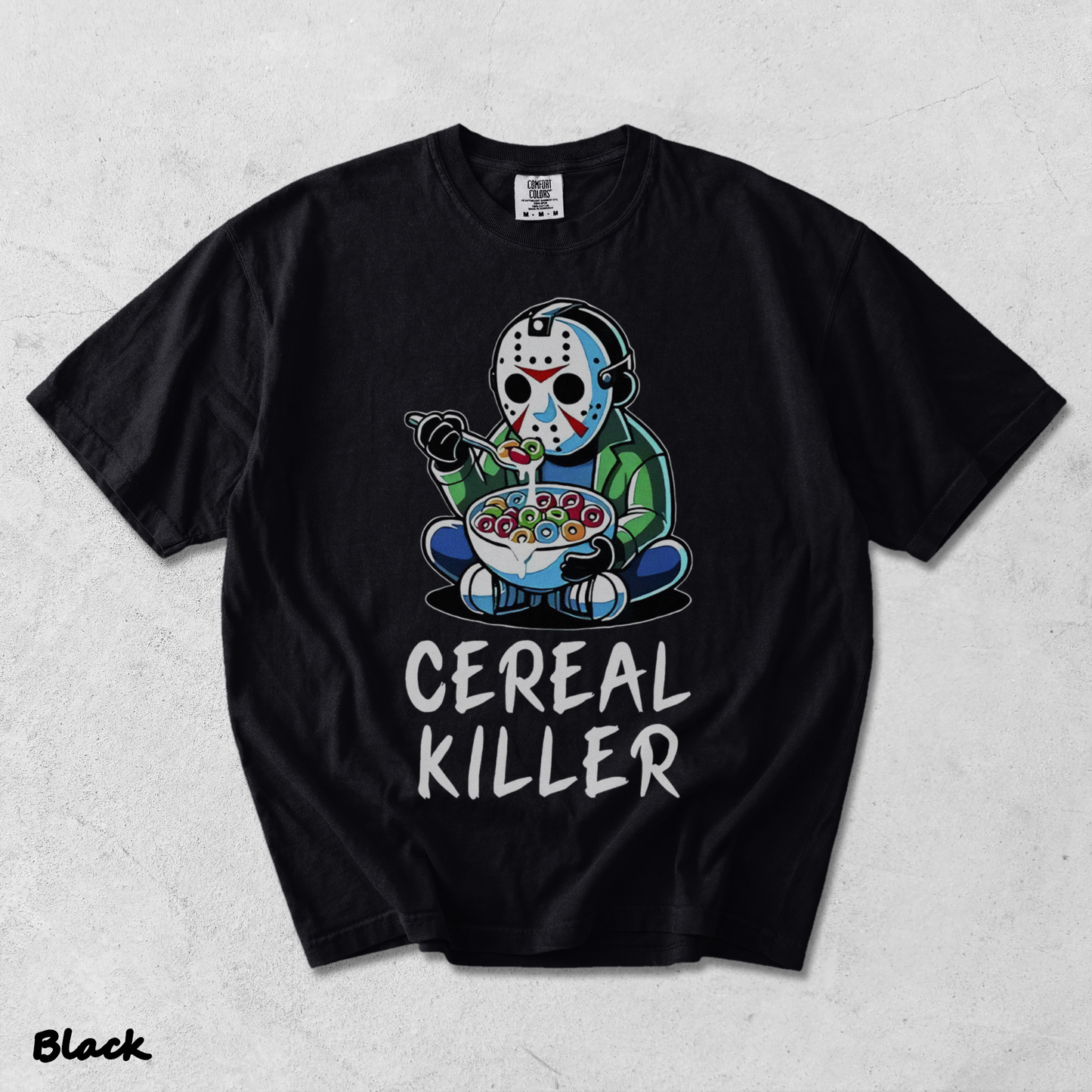 Cereal Killer - Black mockup