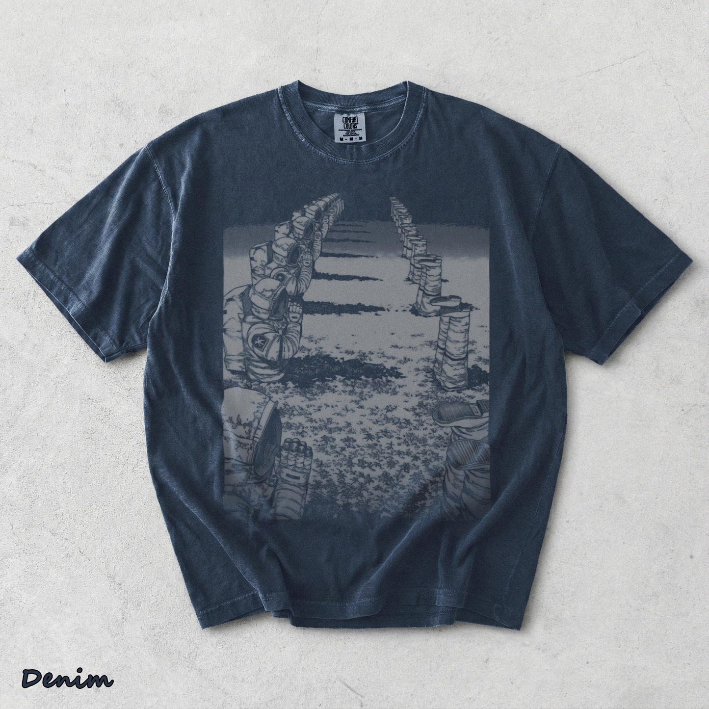 Chainsaw Man Anime - Denim mockup