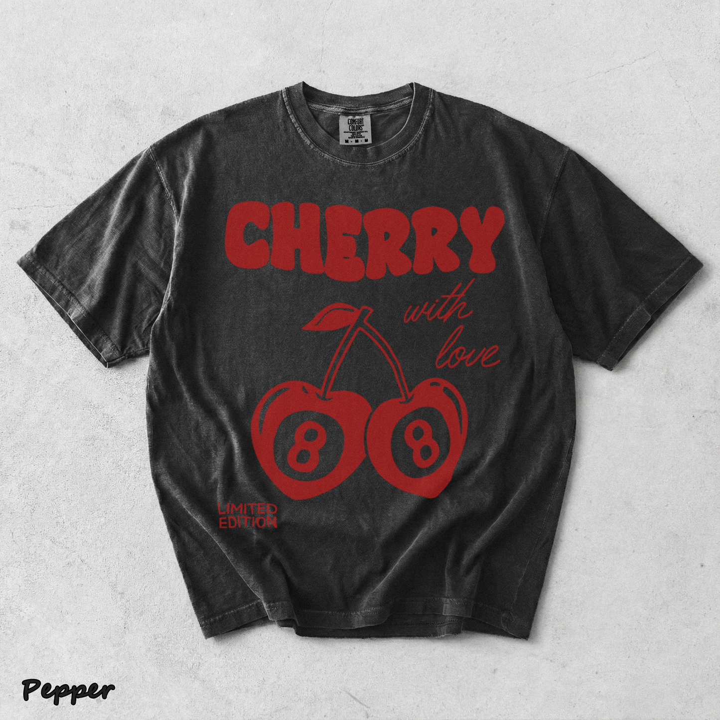 Cherry with love limited edition - Pepper mockup