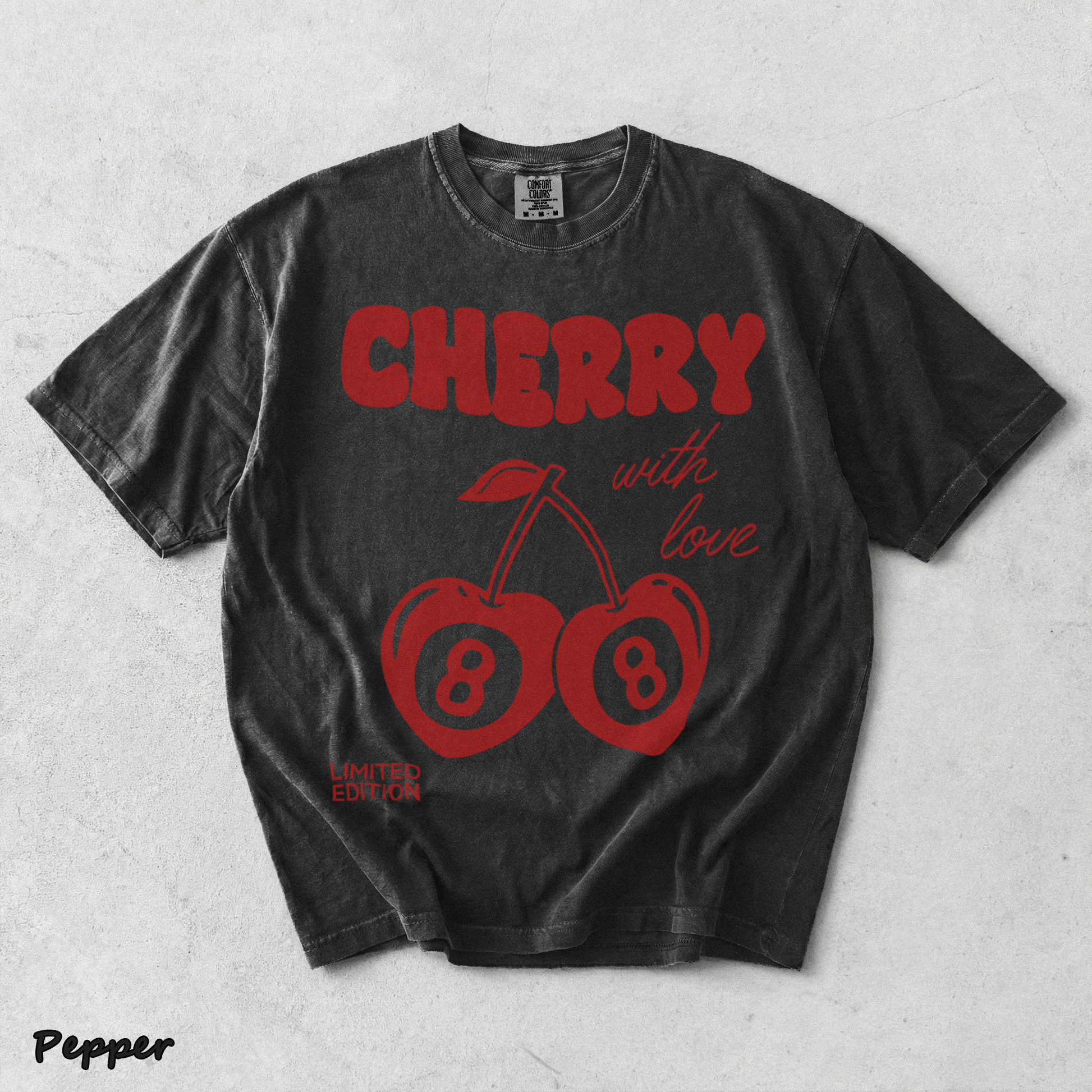 Cherry with love limited edition - Pepper mockup