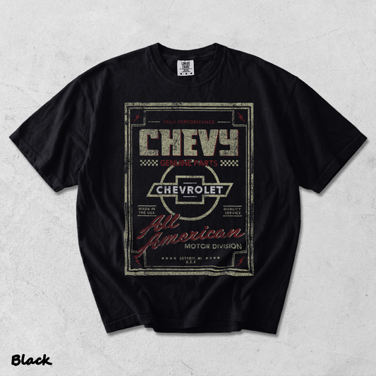 Chevy Genuine 2 - Black mockup