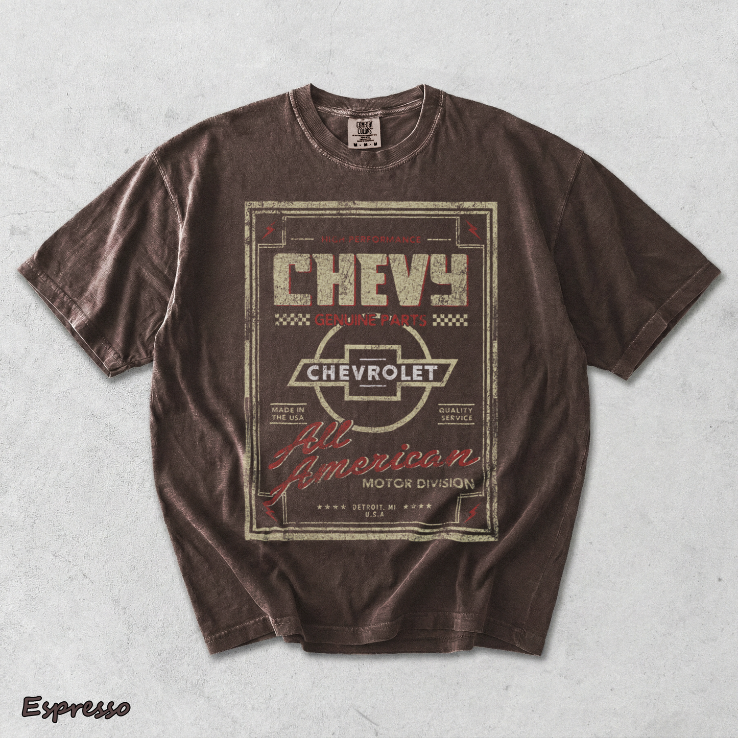 Chevy Genuine 2 - Espresso mockup