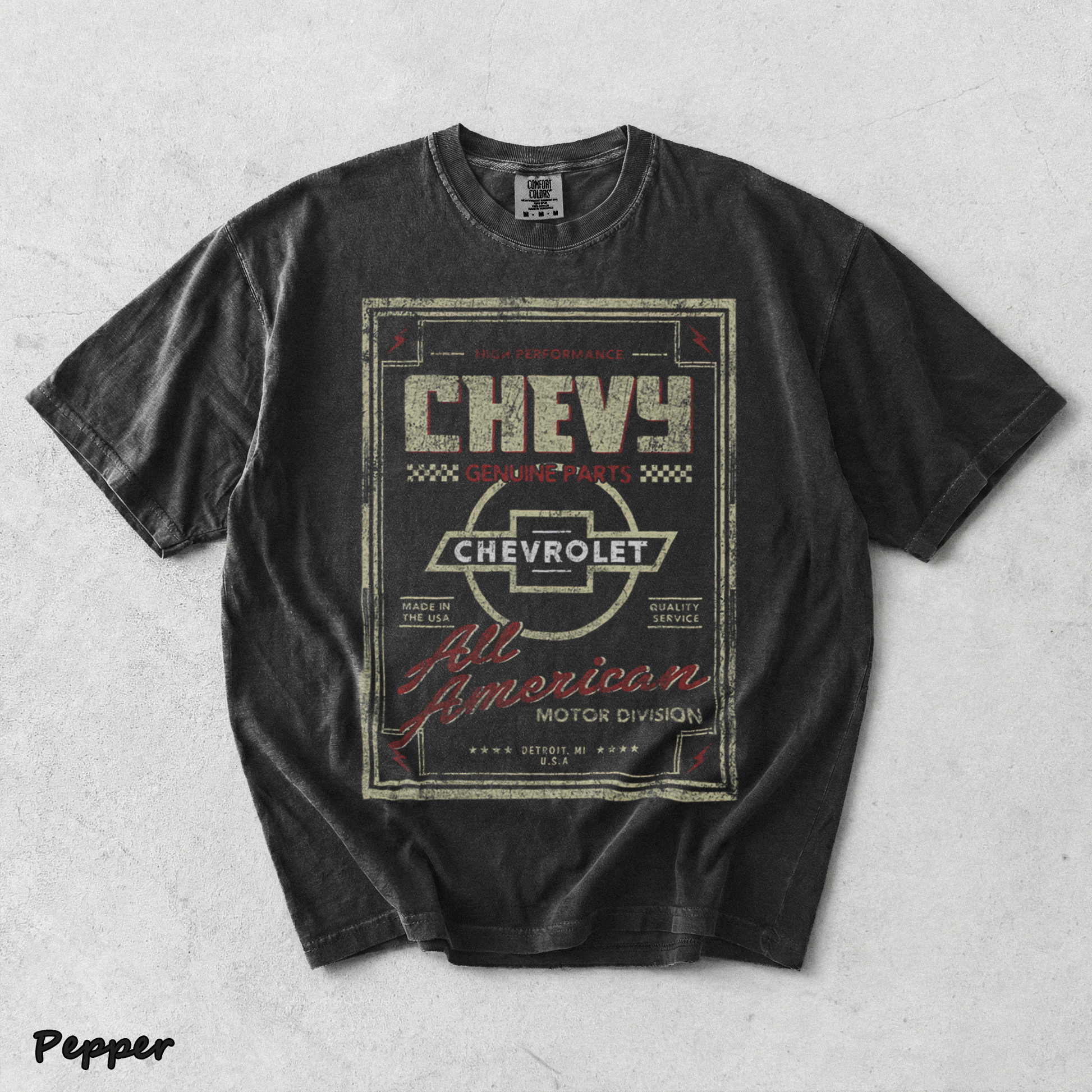 Chevy Genuine 2 - Pepper mockup
