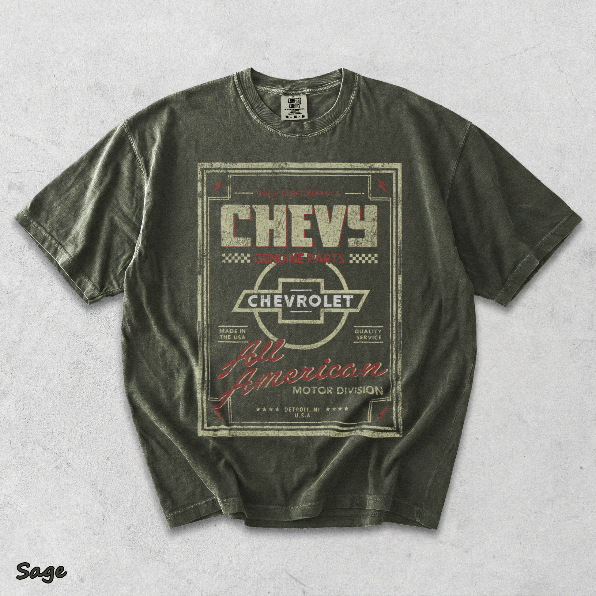 Chevy Genuine 2 - Sage mockup
