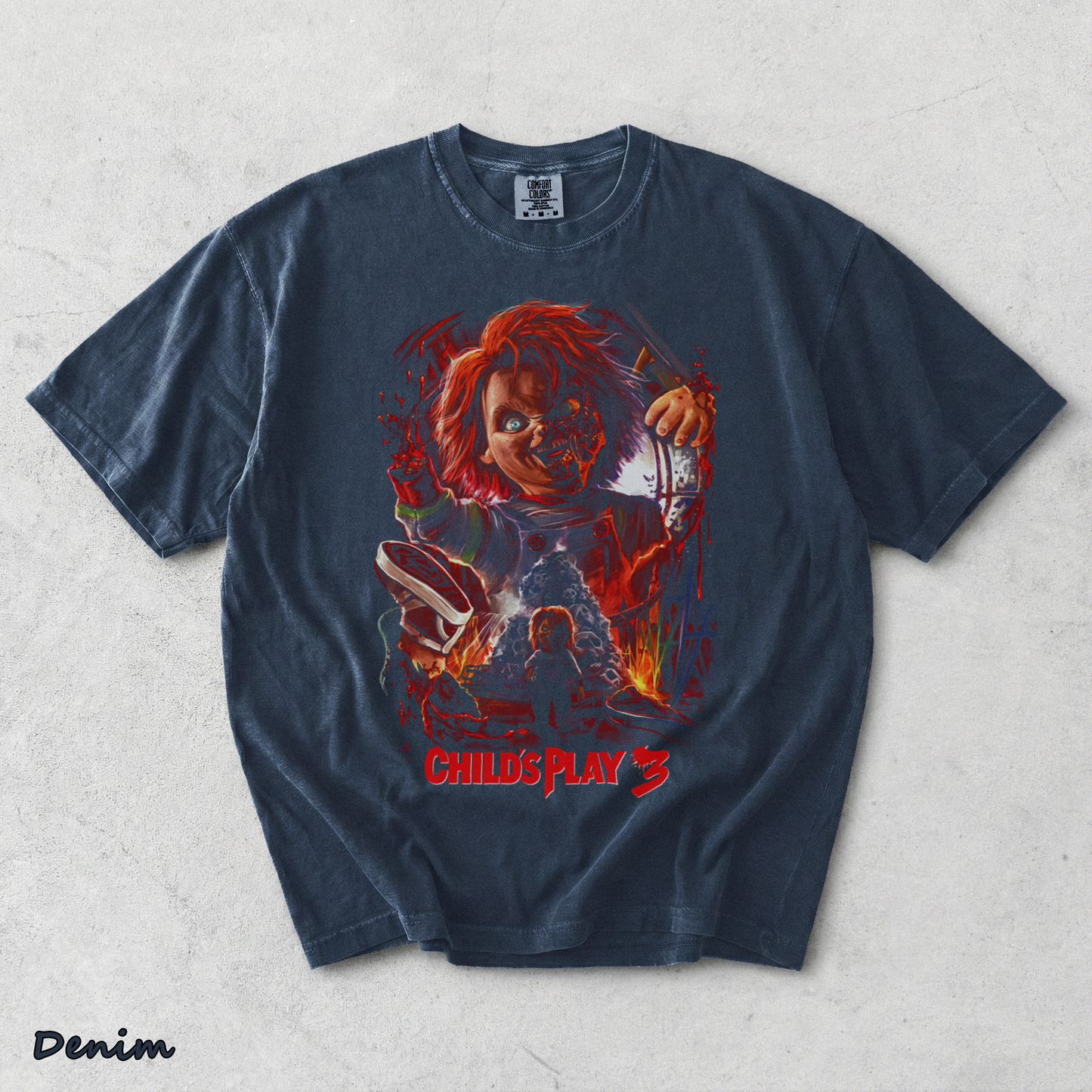 Child's play3 - Denim mockup