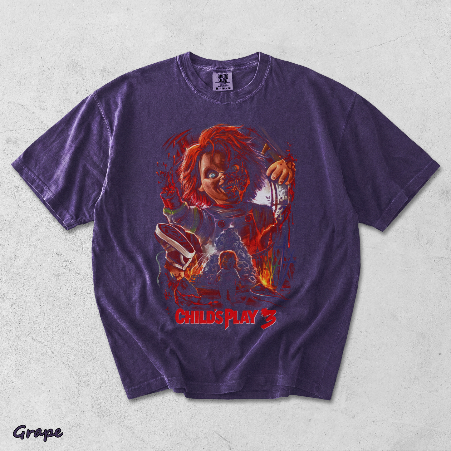 Child's play3 - Grape mockup