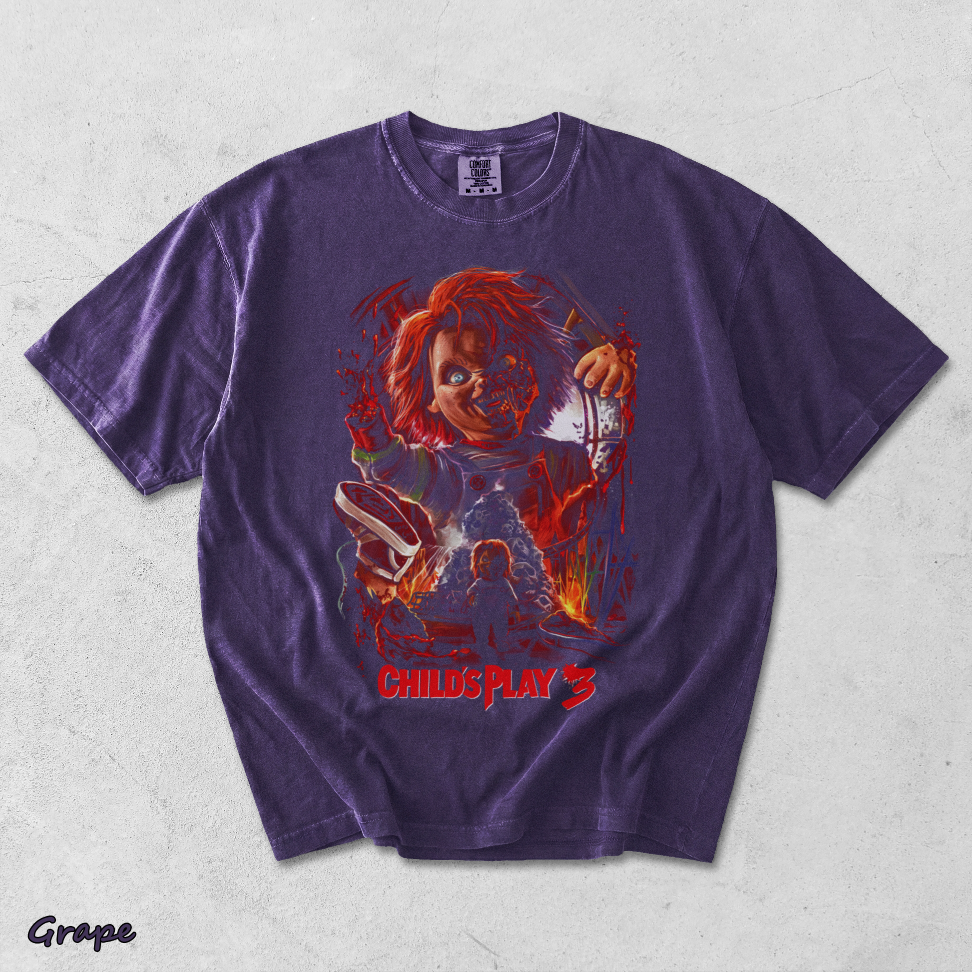 Child's play3 - Grape mockup