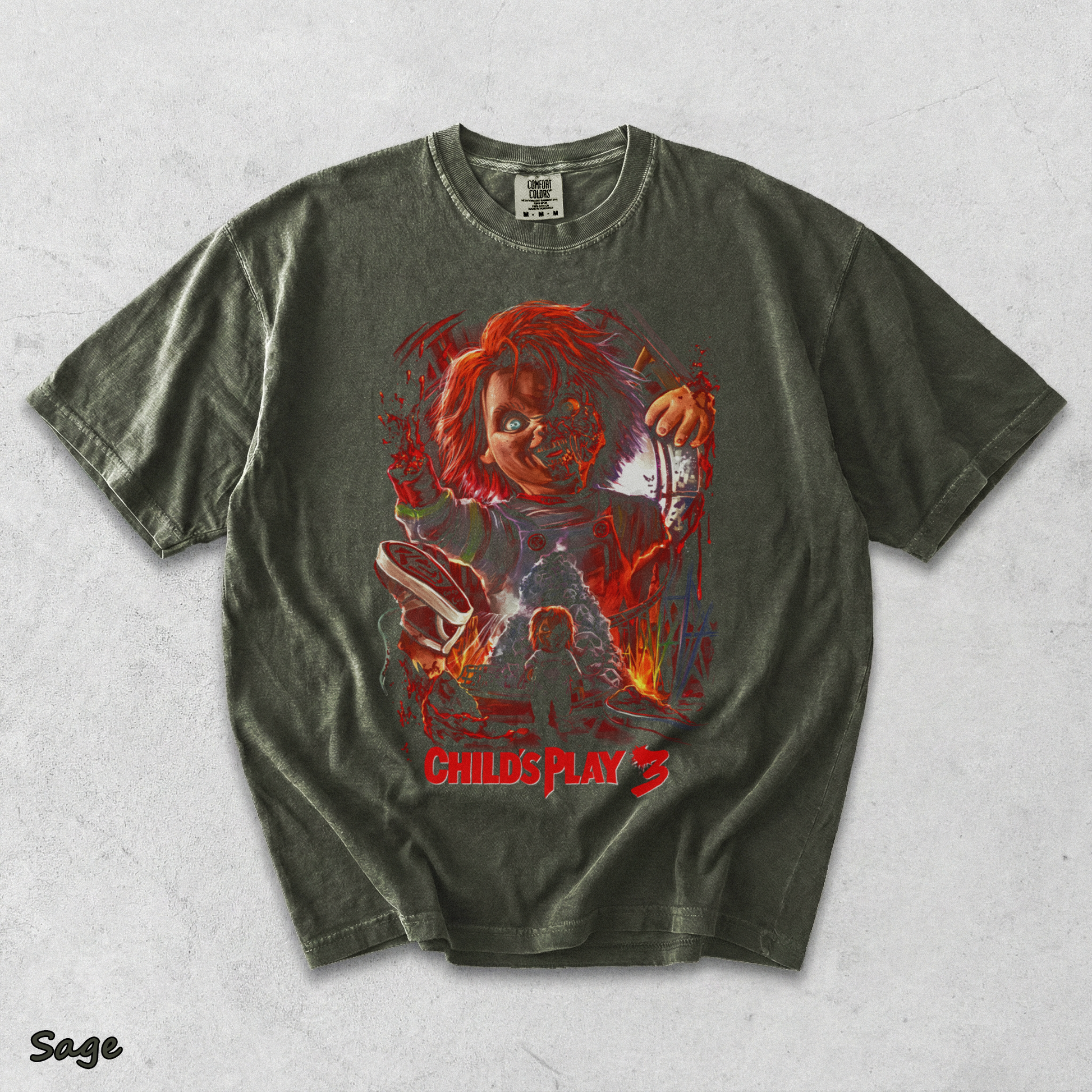 Child's play3 - Sage mockup