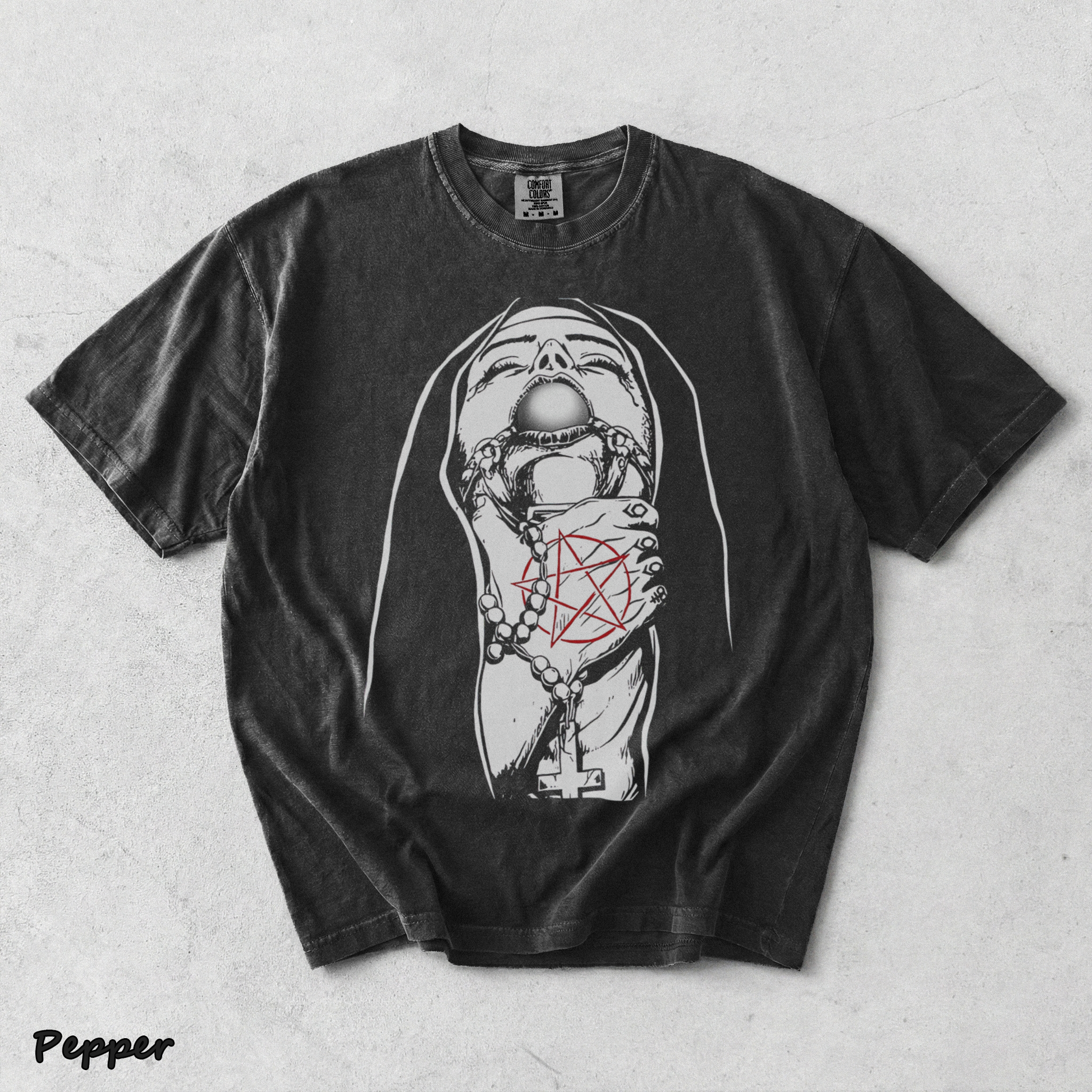 Chokehold Nun - Pepper mockup