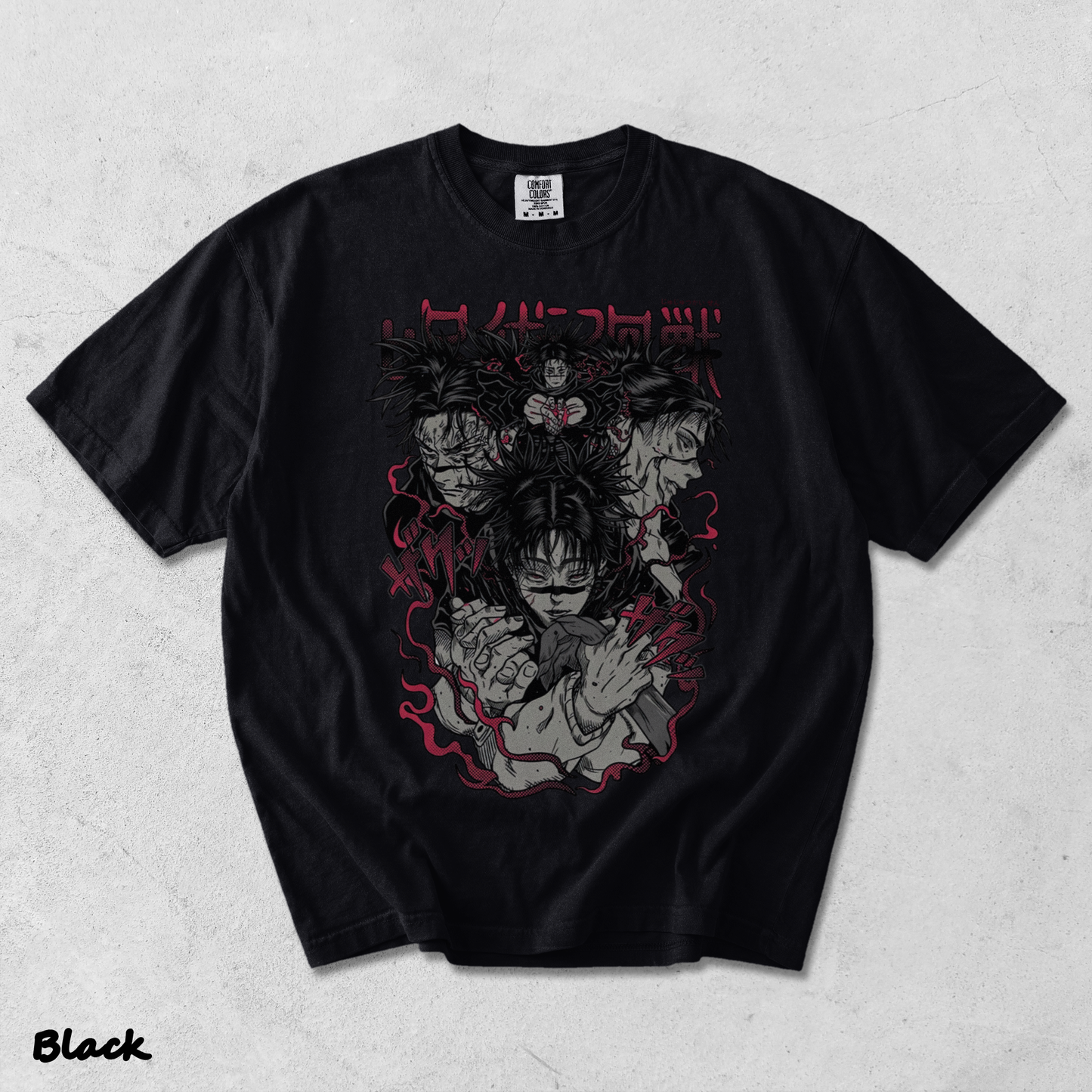 Choso Blood Manipulation Jjk Jujutsu Kaisen Anime - Black mockup