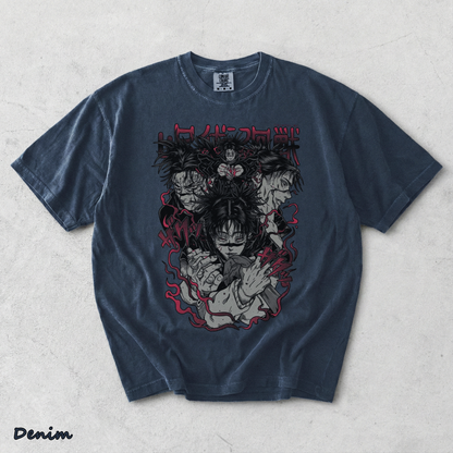 Choso Blood Manipulation Jjk Jujutsu Kaisen Anime - Denim mockup