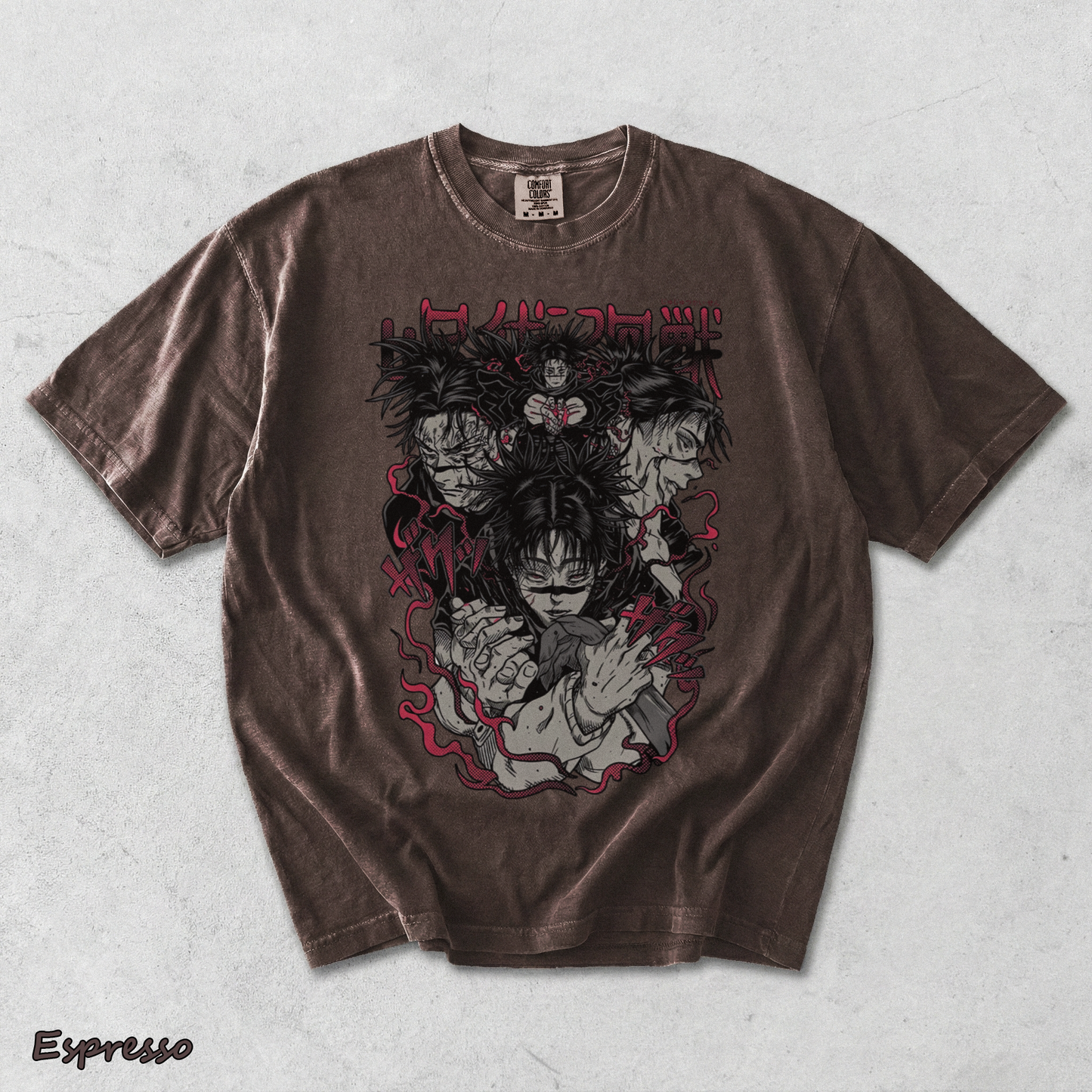 Choso Blood Manipulation Jjk Jujutsu Kaisen Anime - Espresso mockup