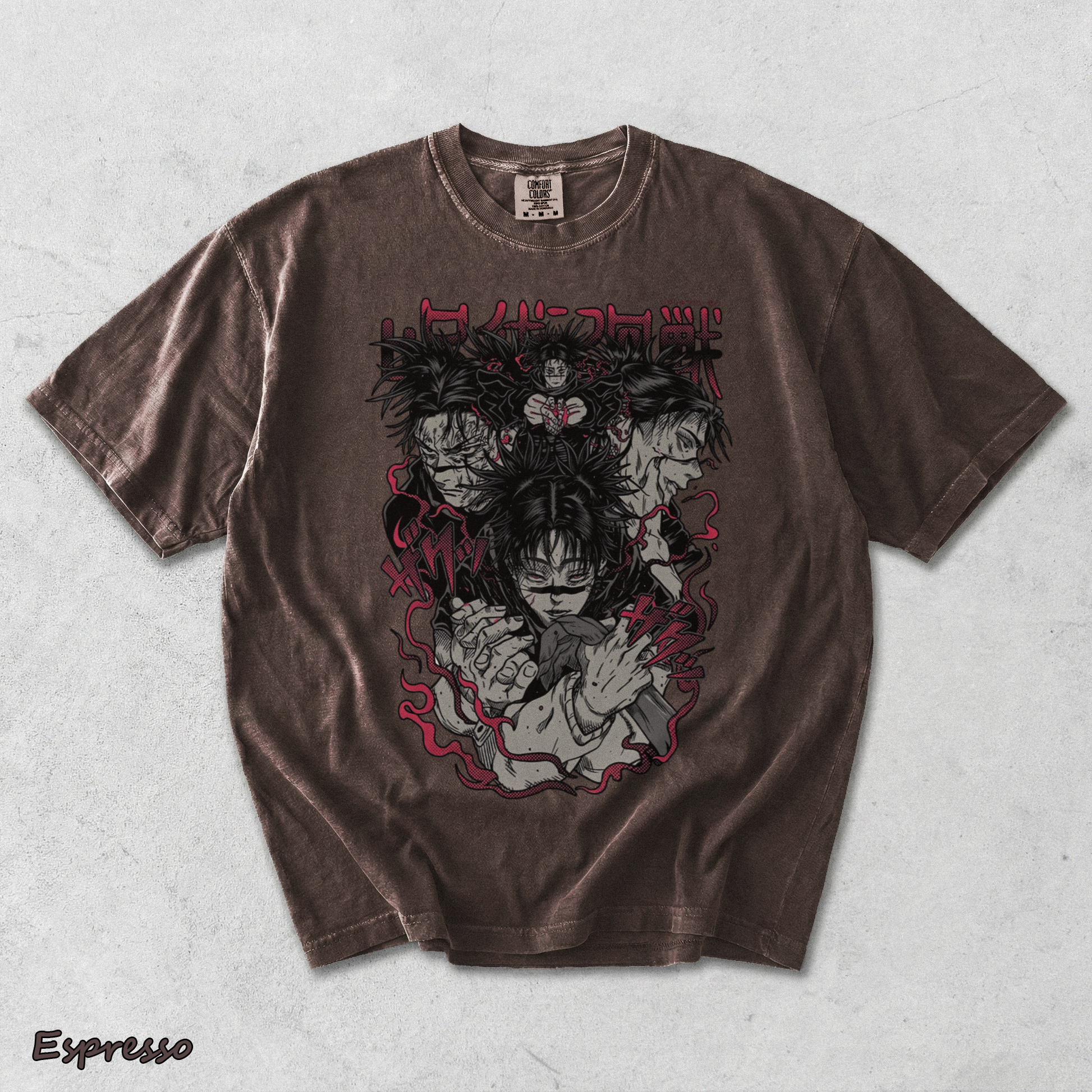 Choso Blood Manipulation Jjk Jujutsu Kaisen Anime - Espresso mockup