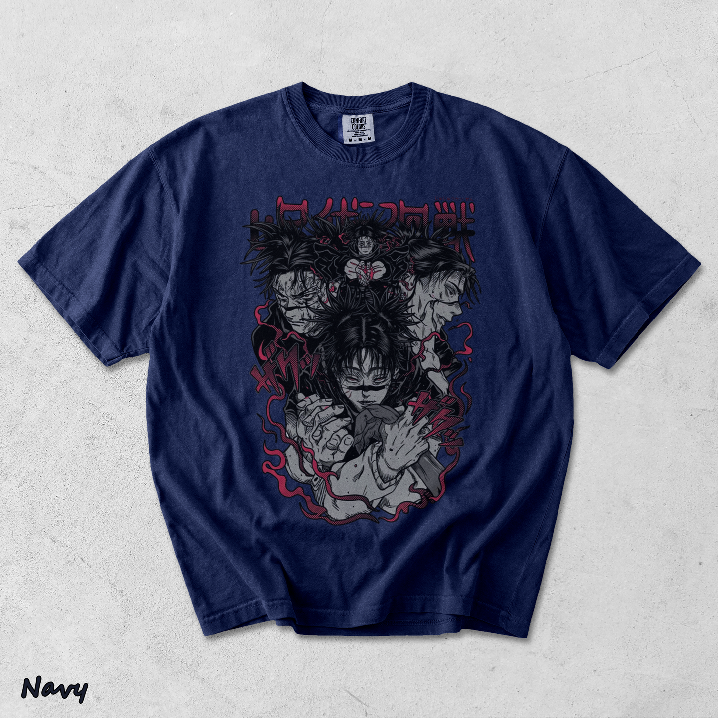 Choso Blood Manipulation Jjk Jujutsu Kaisen Anime - True Navy mockup