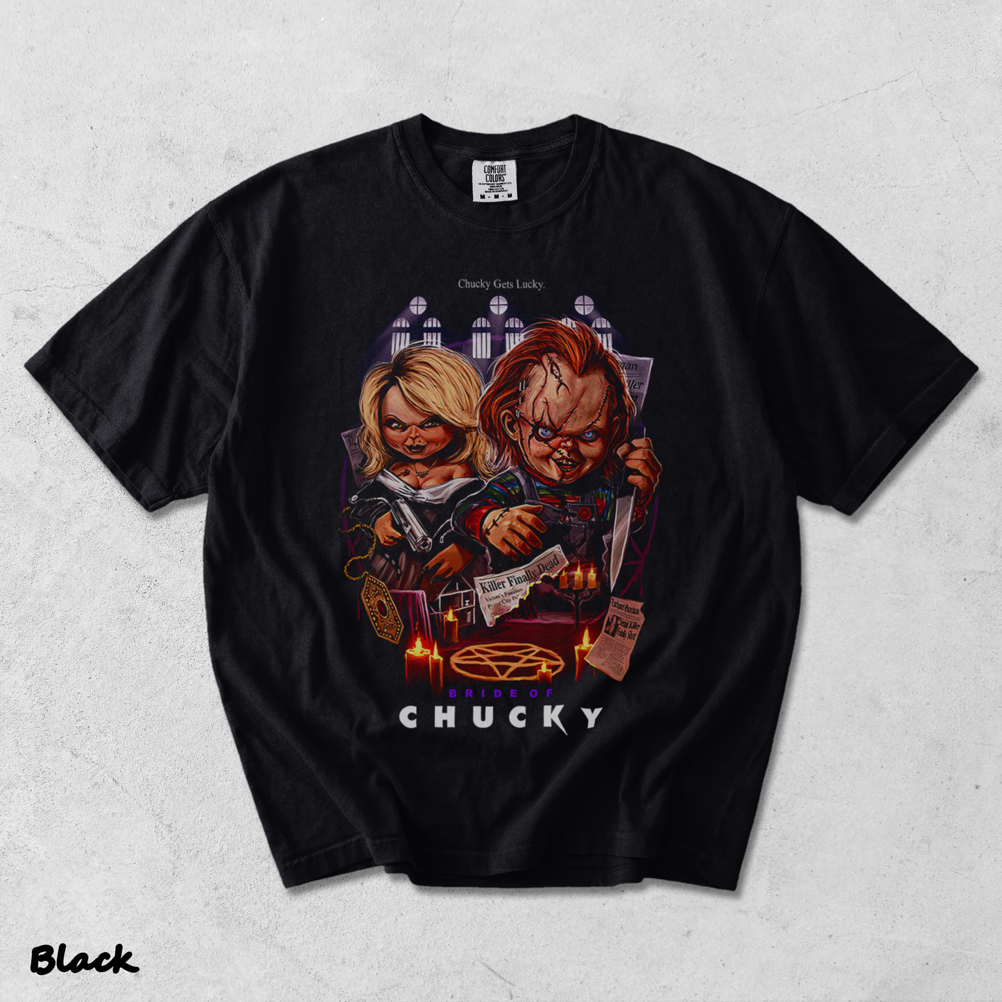 chucky - Black mockup
