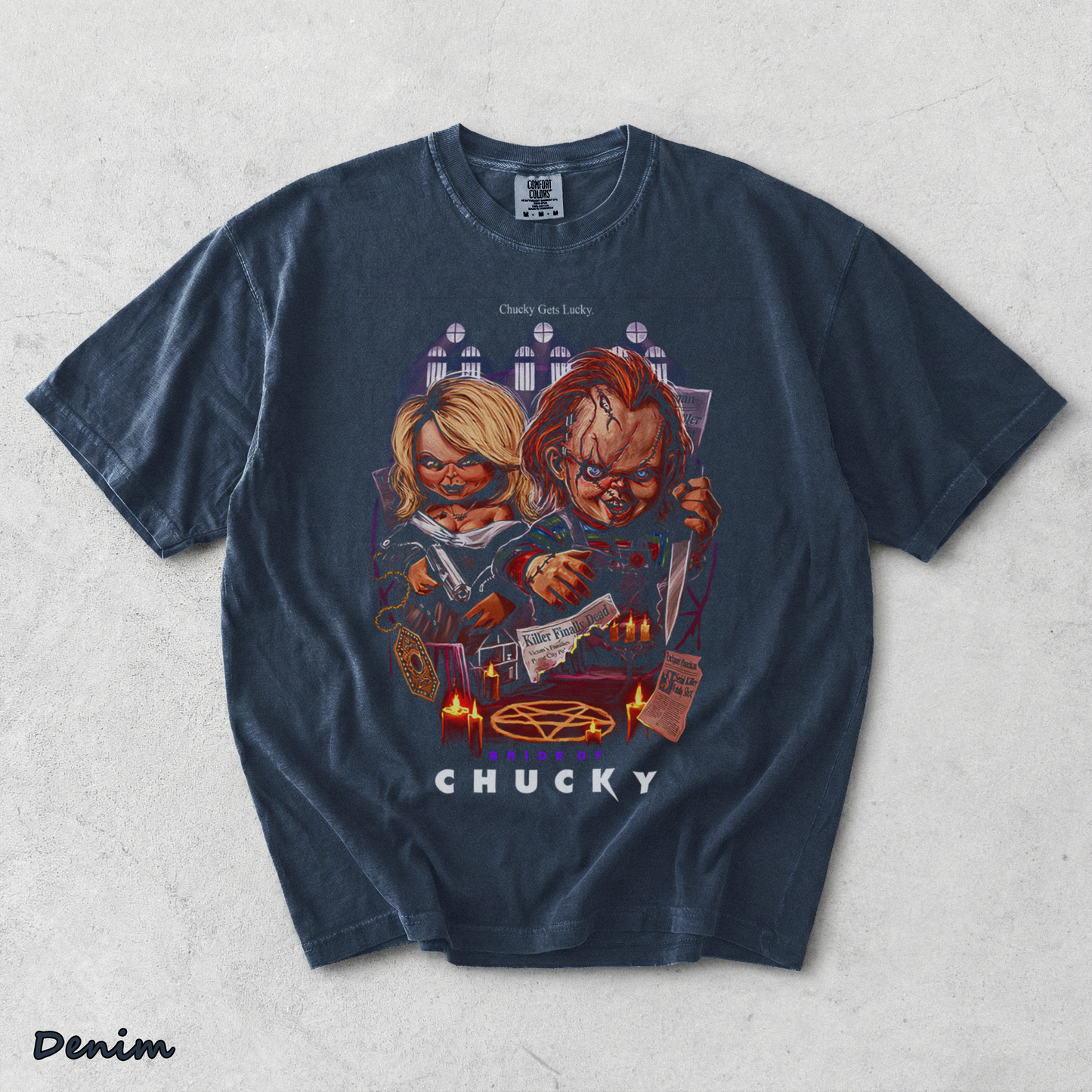 chucky - Denim mockup