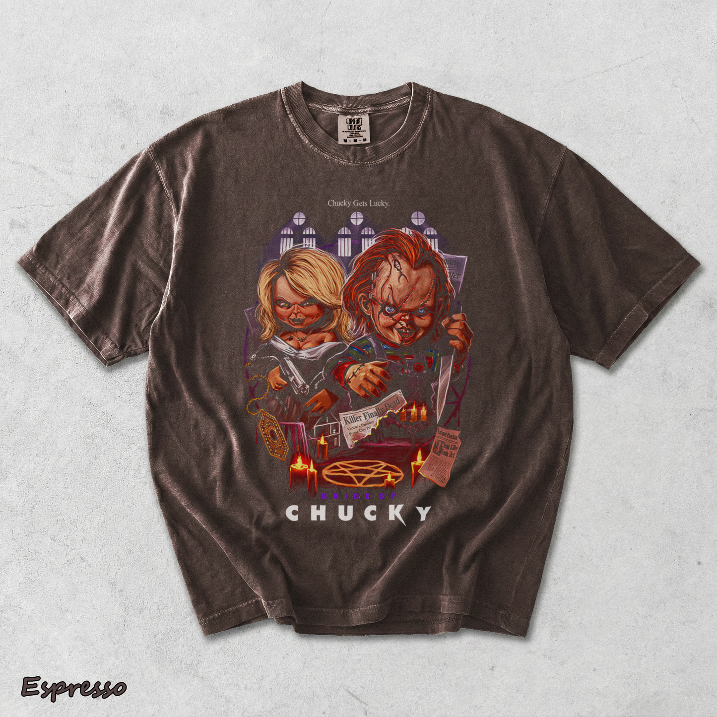 chucky - Espresso mockup