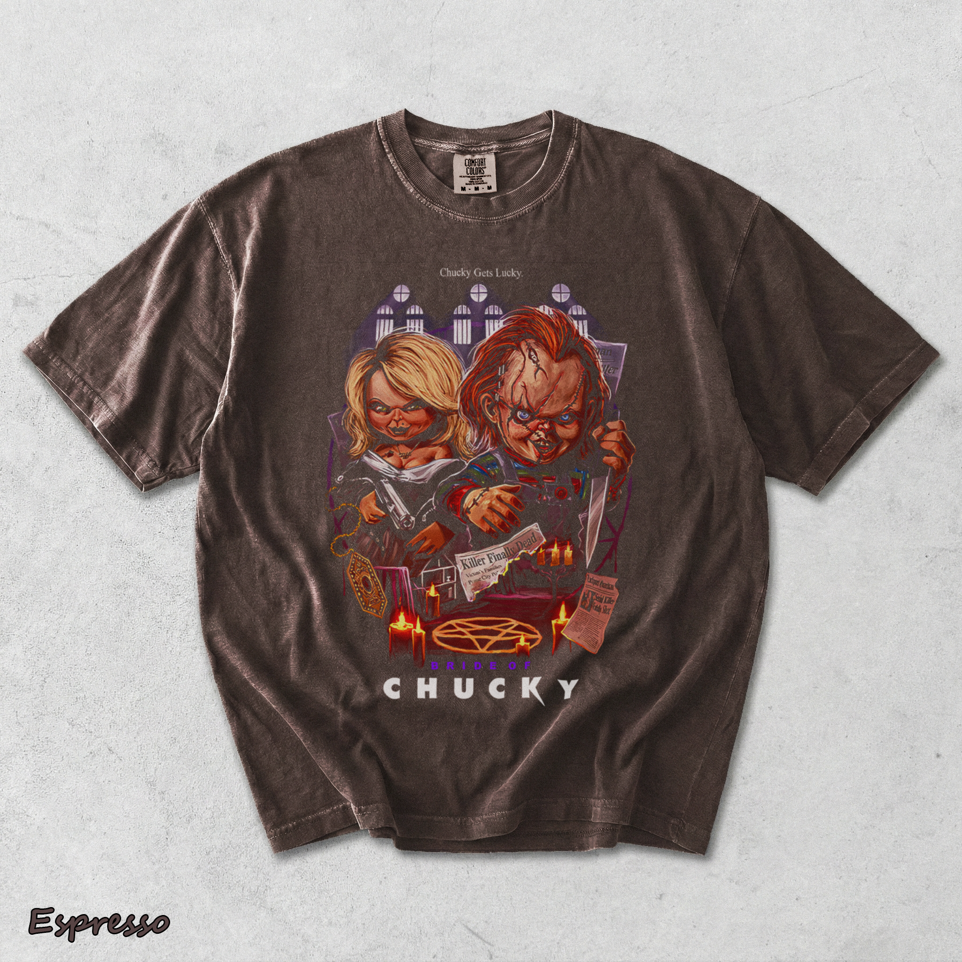 chucky - Espresso mockup