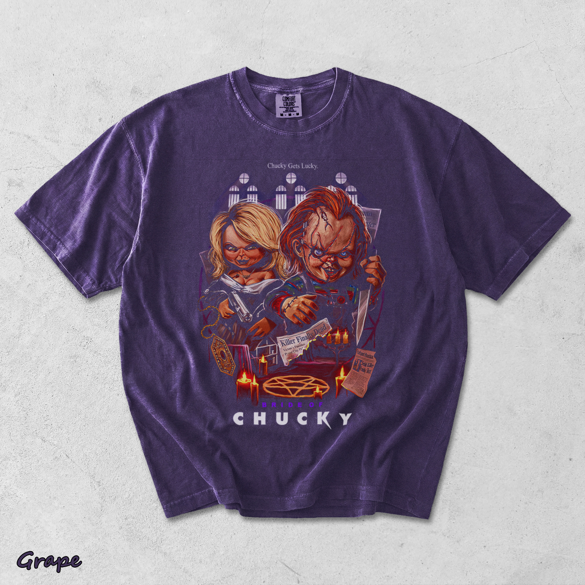 chucky - Grape mockup