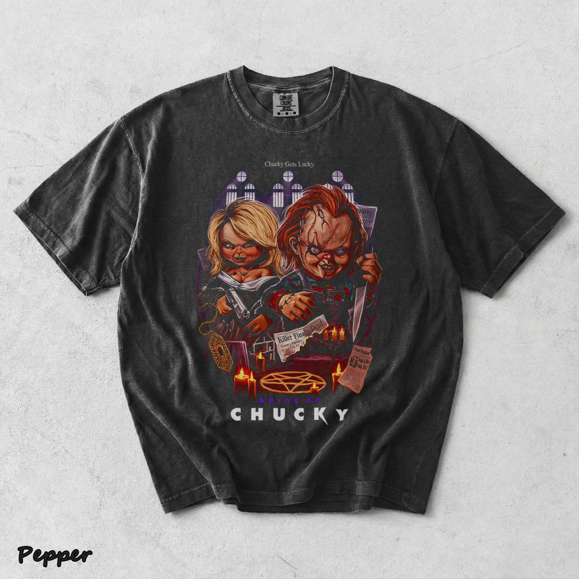 chucky - Pepper mockup