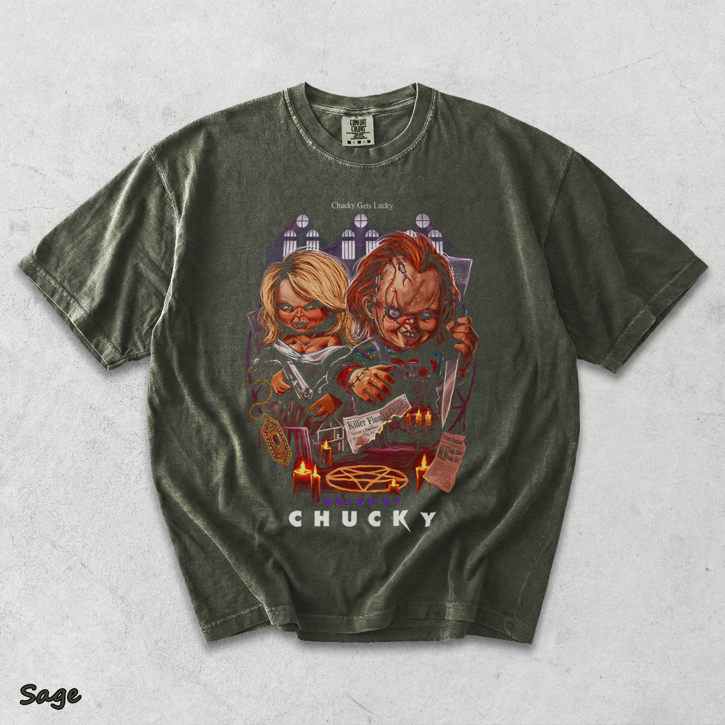 chucky - Sage mockup