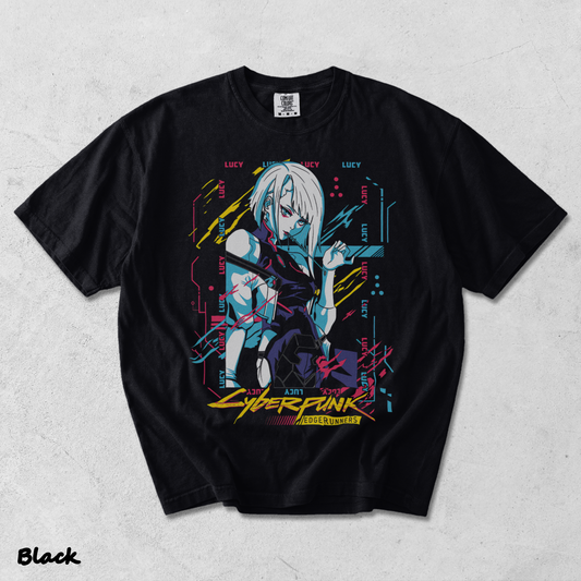 Ciberpunk Lucy Edge Runners - Black mockup