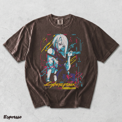 Ciberpunk Lucy Edge Runners - Espresso mockup
