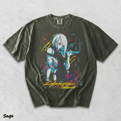 Ciberpunk Lucy Edge Runners - Sage mockup